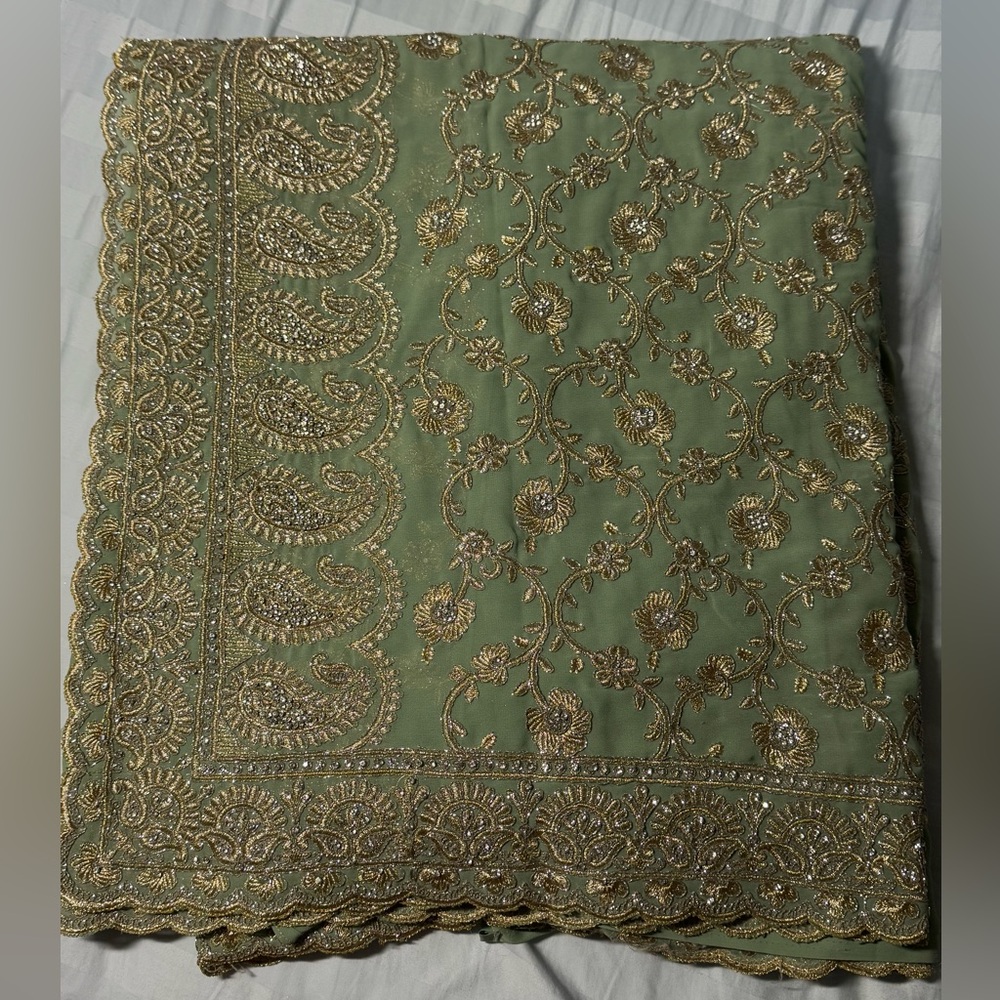 Traditional Indian ready to wear saree